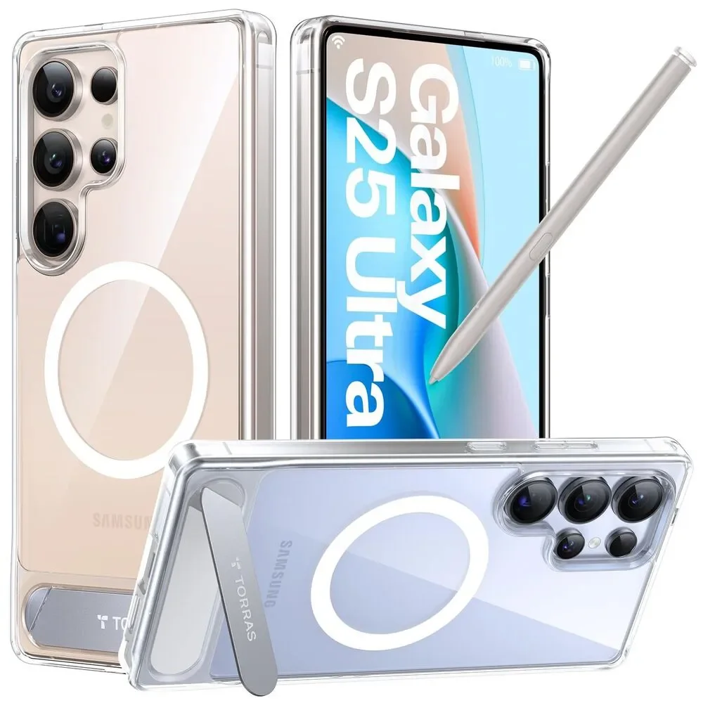 Case & Stand for Samsung Galaxy S25 Ultra, MagSafe,